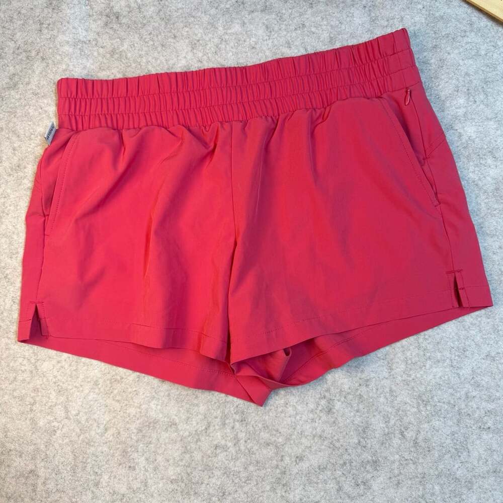 Magellan Outdoors Athletic Running Shorts Pink